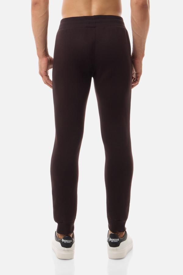 Chocolate Fondant Slim Fit Sweatpant With Logo Chocolate Fondant