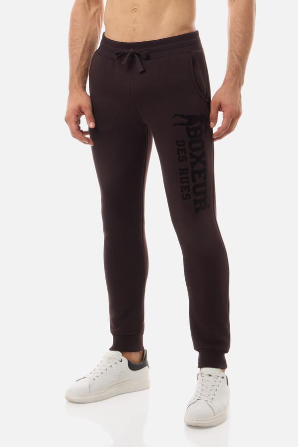 Chocolate Fondant Slim Fit Sweatpant With Logo Chocolate Fondant
