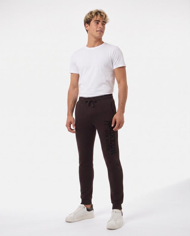 Chocolate Fondant Slim Fit Sweatpant With Logo Chocolate Fondant