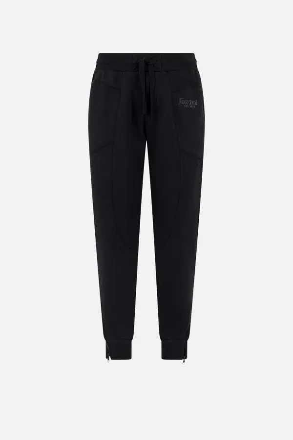 Pantalone Nero Con Tasche