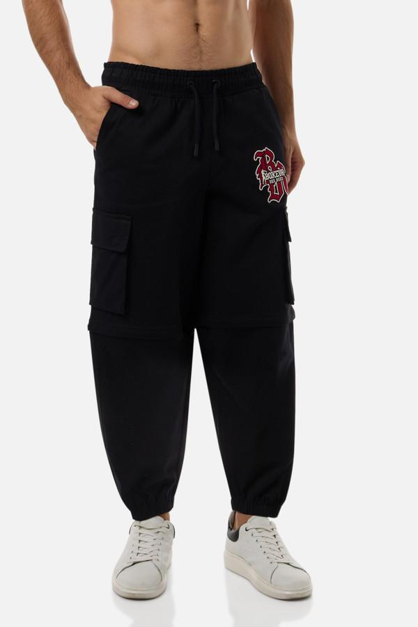 Gothic Black Baggy Long Pant Black