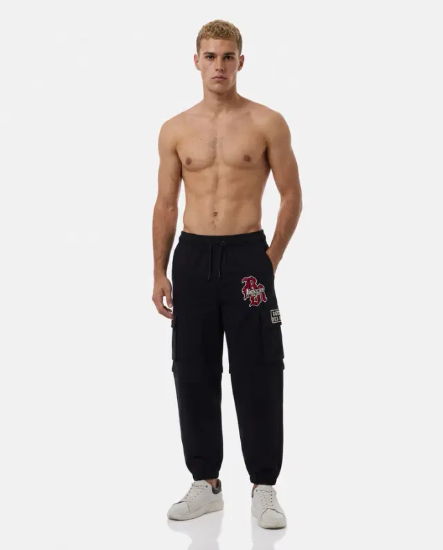 Gothic Black Baggy Long Pant Black