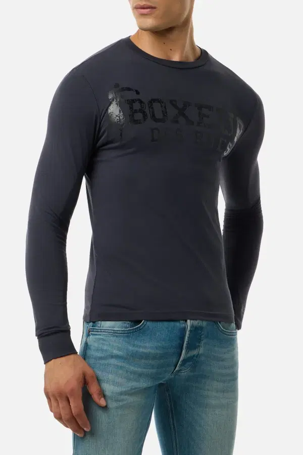 Iconic Anthracite Long T-Shirt Anthracite