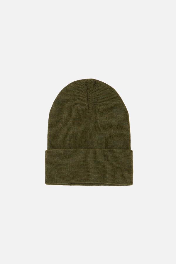 Olive Green Made In Italy Beanie Olive Green