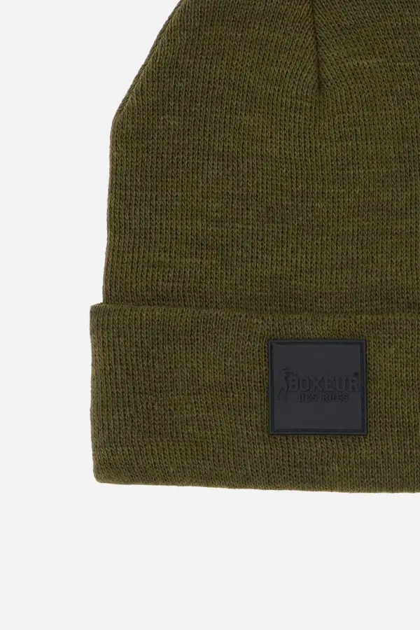 Olive Green Made In Italy Beanie Olive Green