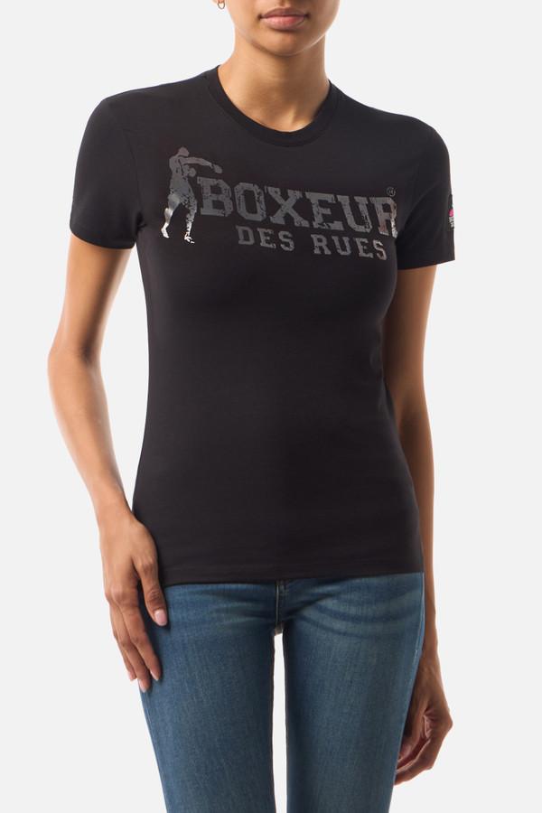 T-Shirt Iconica Black-Titanium