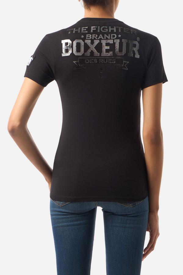 T-Shirt Iconica Black-Titanium