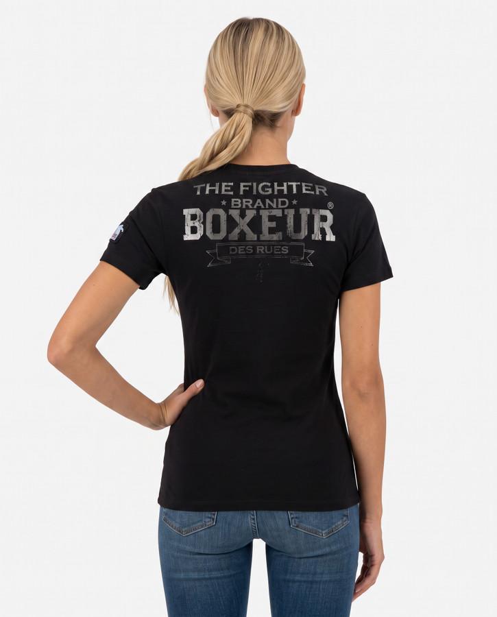 T-Shirt Iconica Black-Titanium