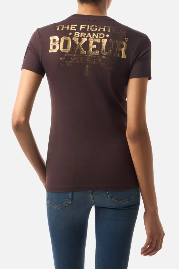 T-Shirt Iconica Chocolate Fondant