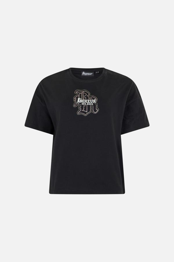T-Shirt Manica Corta Gotica Nera