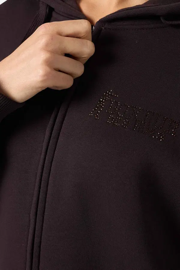 Chocolate Fondant Hoodie Sweatshirt Zip Chocolate Fondant