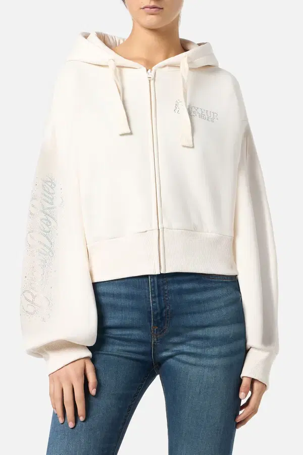 Warm Blank Hoodie Sweatshirt Zip Warm Blank