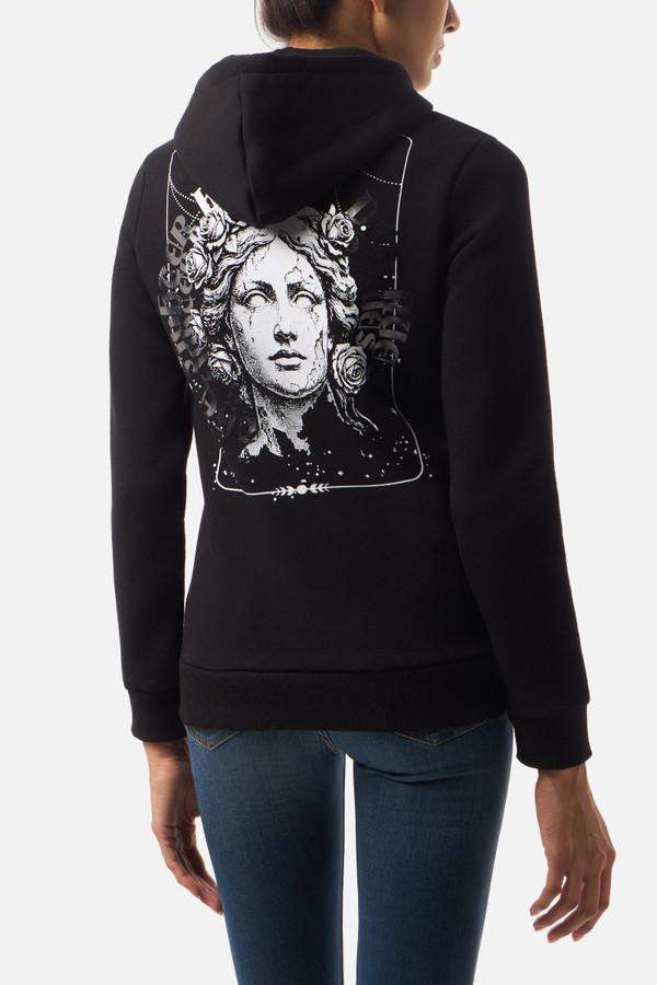 Black-Titanium Graphic Hoodie Sweatshirt Black-Titanium