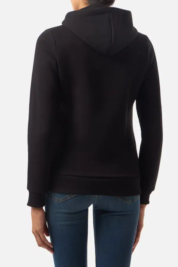 Black Hoodie Sweatshirt Black