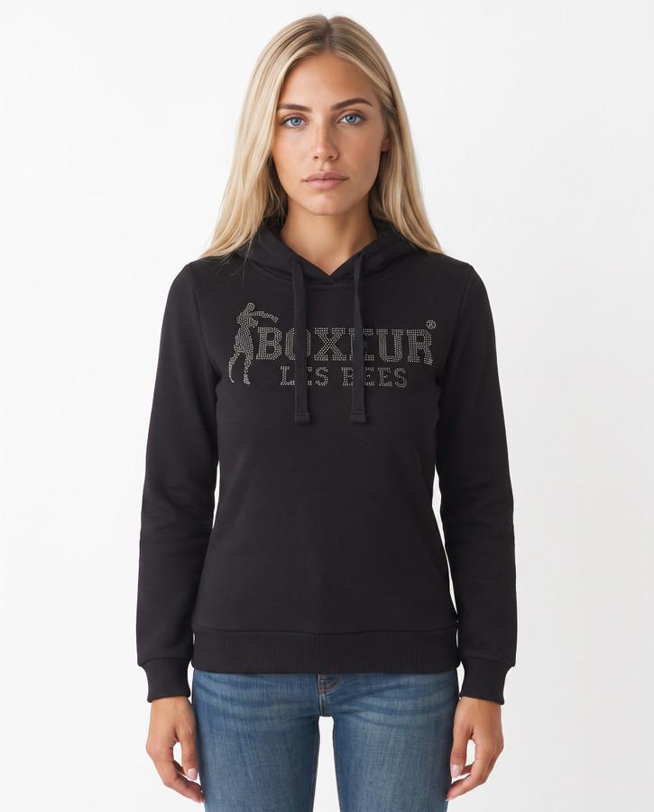 Black Hoodie Sweatshirt Black
