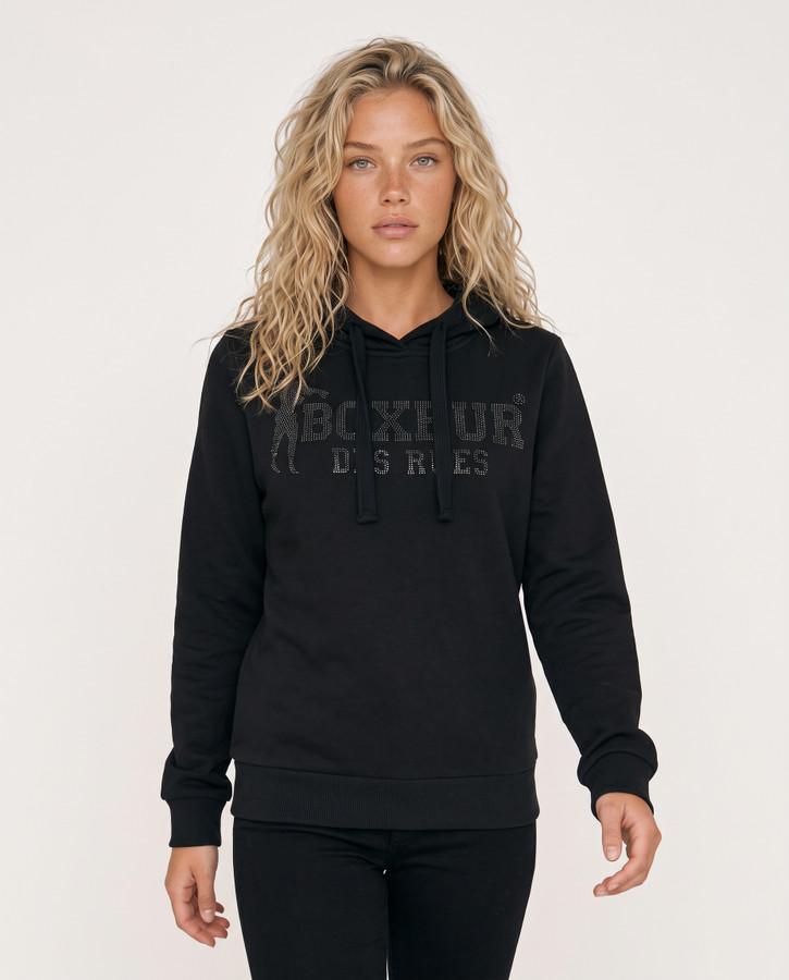 Black Hoodie Sweatshirt Black