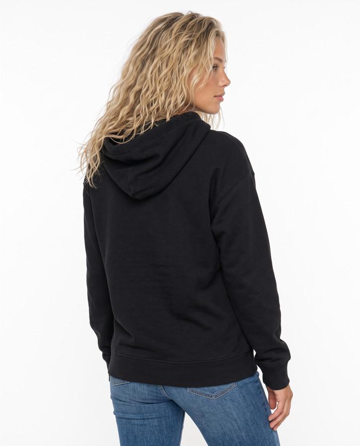 Black Hoodie Sweatshirt Black