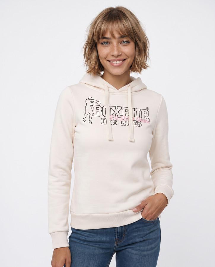 Warm Blank-Rose Graphic Hoodie Sweatshirt Warm Blank-Rose