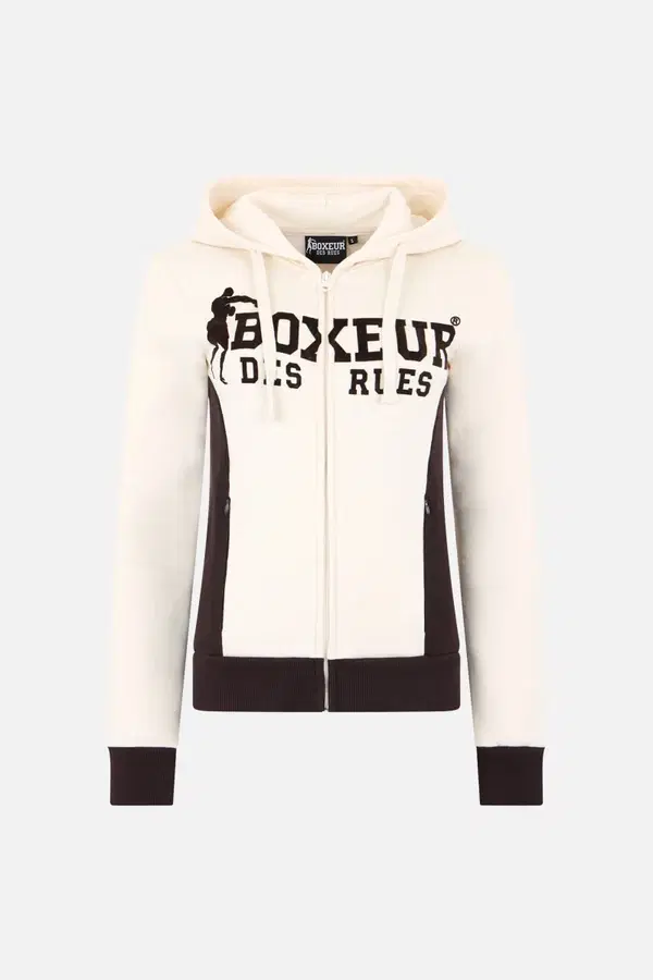 Warm Blank Zip Hoodie With Logo Warm Blank