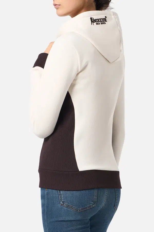 Warm Blank Zip Hoodie With Logo Warm Blank