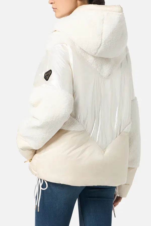 Women'S Multi-Fabrisc Padded Warm Blank Jacket. Warm Blank