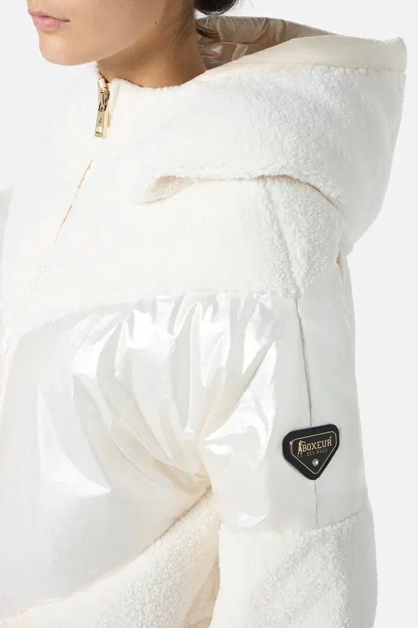 Women'S Multi-Fabrisc Padded Warm Blank Jacket. Warm Blank