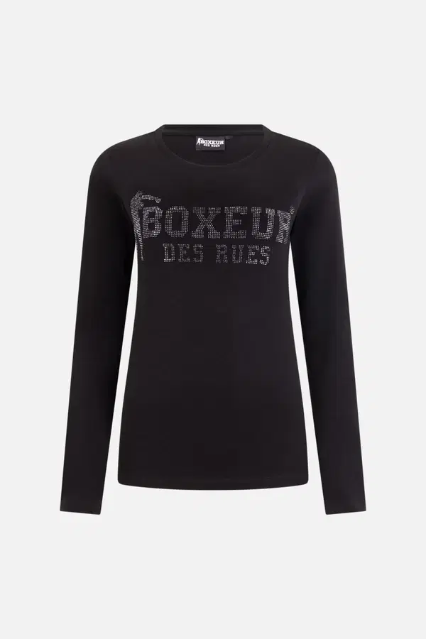 Black Long Sleeve T-Shirt Black
