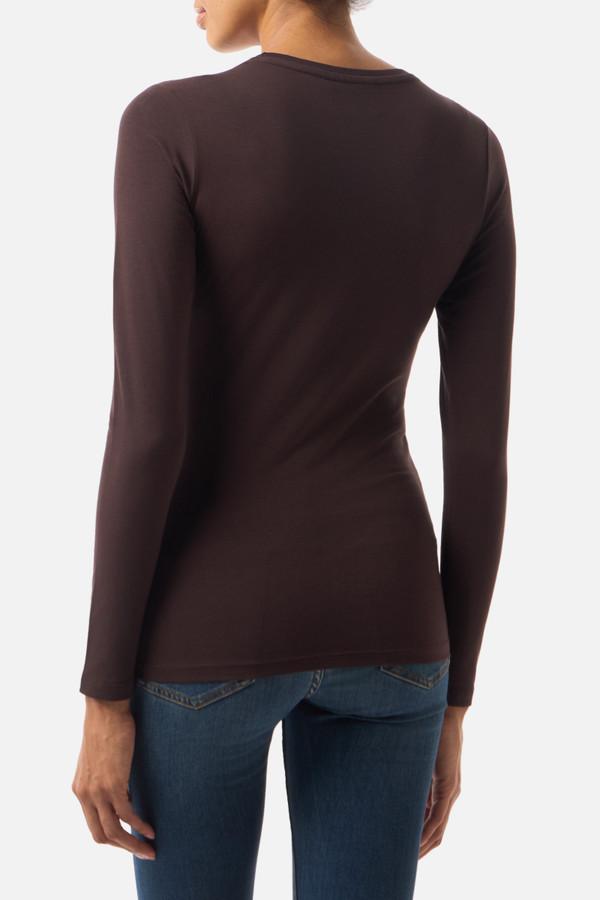 T-Shirt Manica Lunga Chocolate Fondant