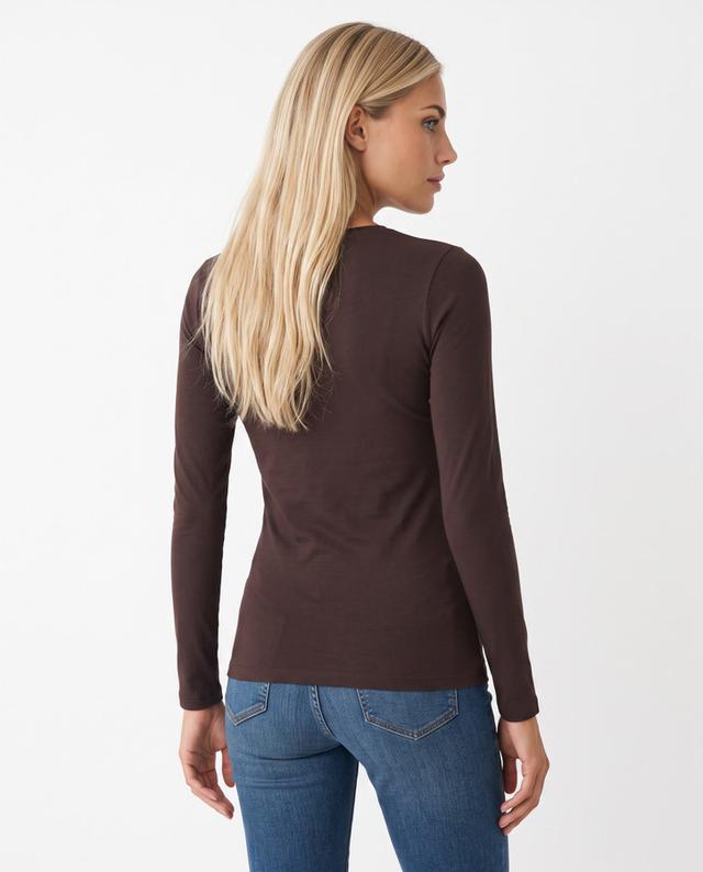 T-Shirt Manica Lunga Chocolate Fondant