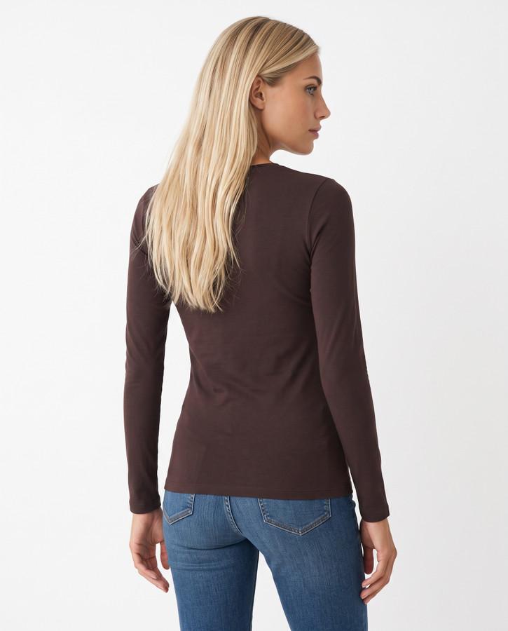 T-Shirt Manica Lunga Chocolate Fondant