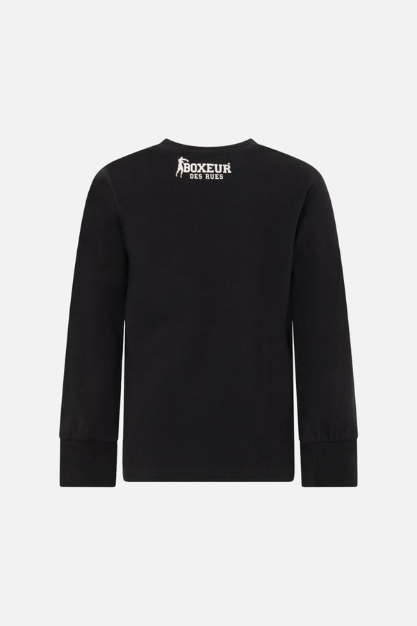 T-Shirt Manica Lunga Black-Red