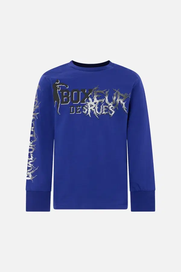 Cyber Blue Long Sleeve T-Shirt Cyber Blue