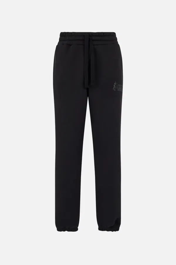 Black Essential Joggers Black