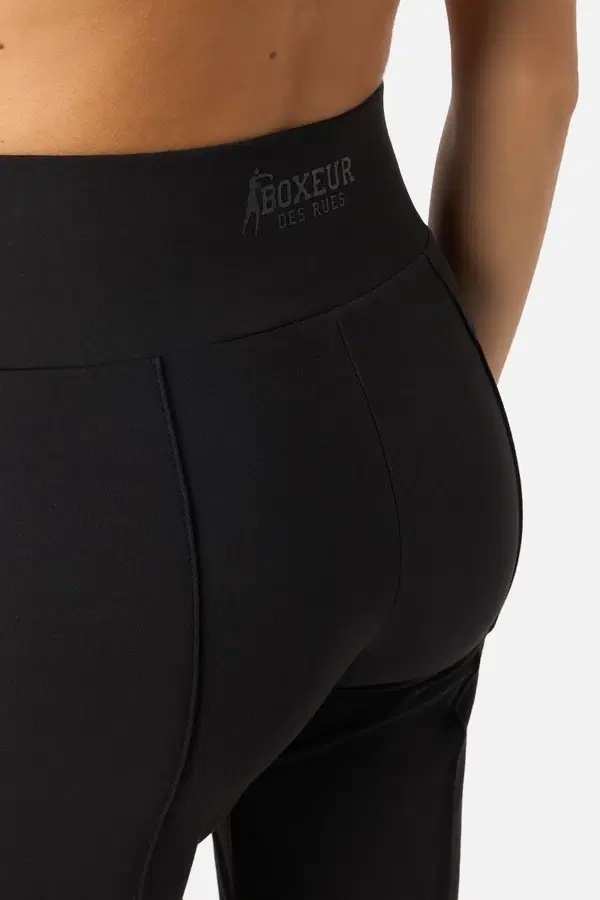 Leggings A Zampa Nero