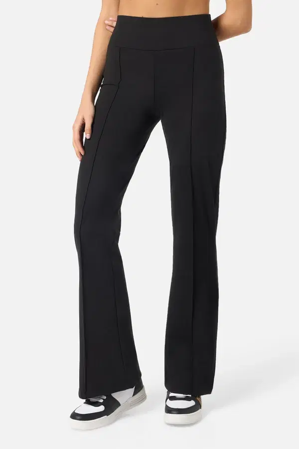 Leggings A Zampa Nero