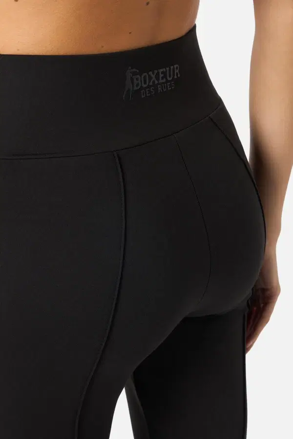 Black 3/4 Leggings Black