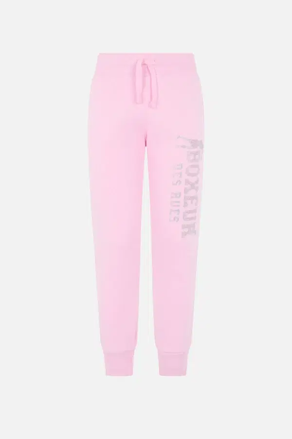 Rose Long Pant With Rhinestone Rose