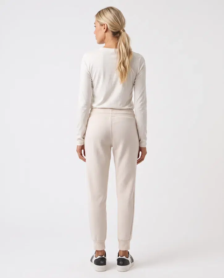 Warm Blank Long Pant With Rhinestone Warm Blank