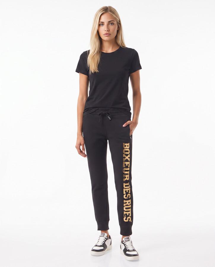 Black-Gold Logo Joggers Black-Gold