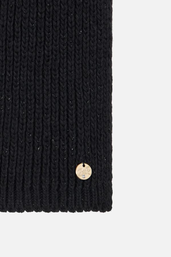 Black Luxury Scarf Black