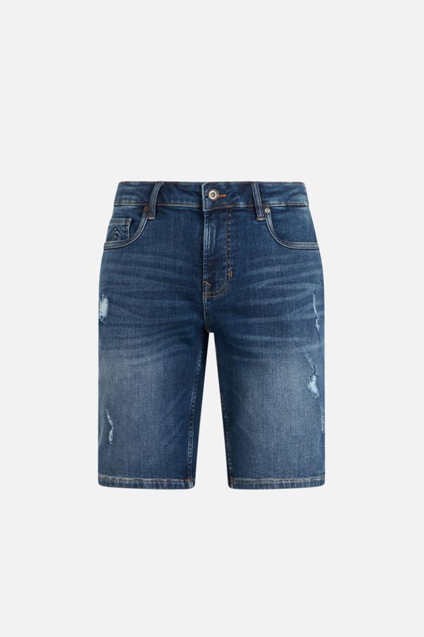 Regular Short Jeans Dark Blue Dark Blue