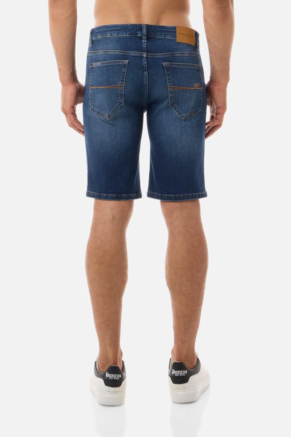 Regular Short Jeans Dark Blue Dark Blue