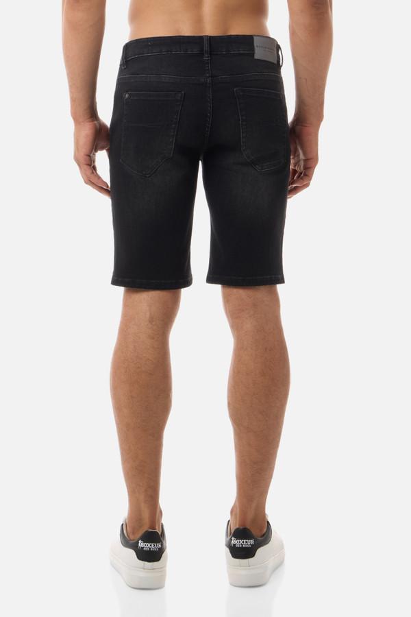 Regular Short Jeans Dark Grey Dark Grey