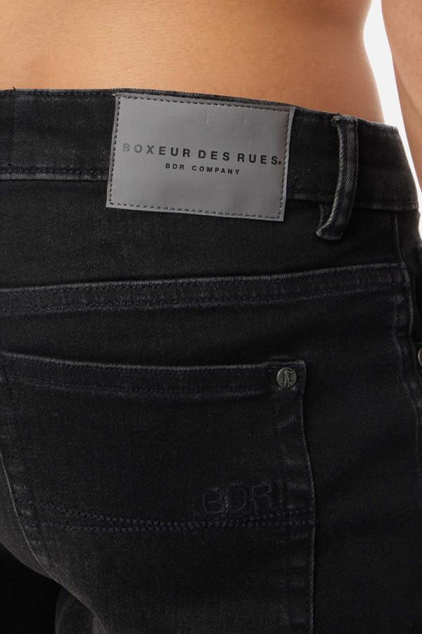 Regular Short Jeans Dark Grey Dark Grey