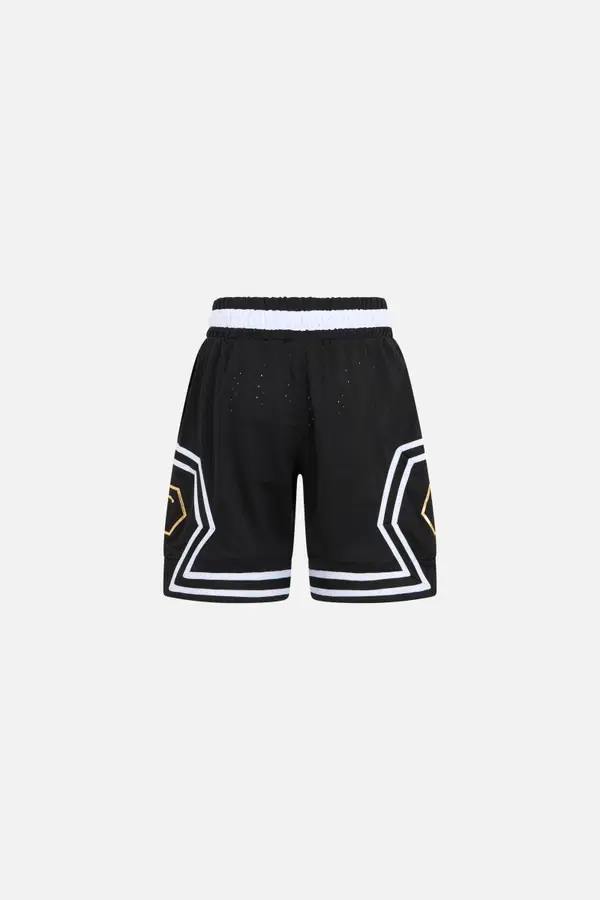 Pantaloncino Tecnico Black-Gold