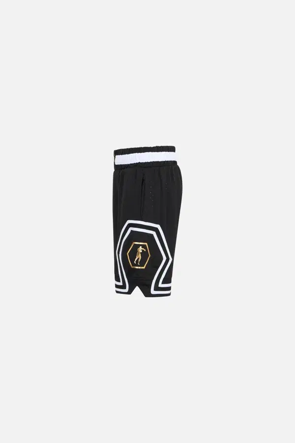 Pantaloncino Tecnico Black-Gold