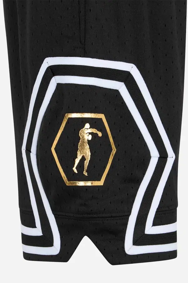 Pantaloncino Tecnico Black-Gold
