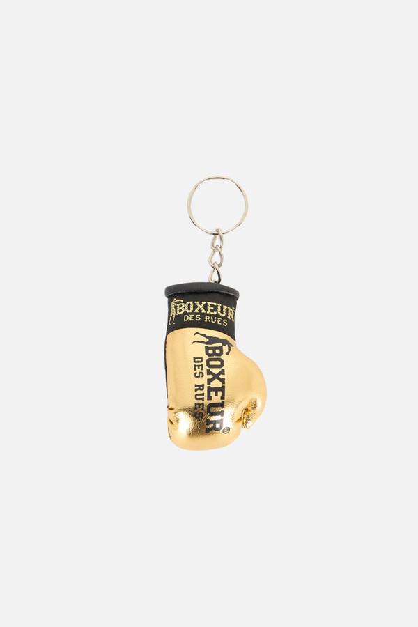 Gloves Keychain Shiny Gold