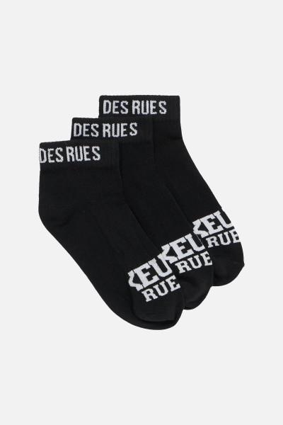 BOXEUR DES RUES Fight Activewear Camiseta de Cuello Redondo con Logo BOXEUR DES RUES Fight Activewear Camiseta de Cuello Redondo con Logo